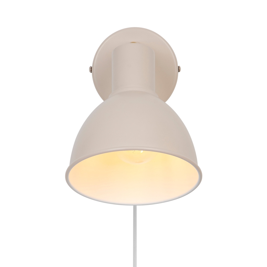 Nordlux - Stenski reflektor POP 1xE27/18W/230V bež