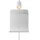 Nordlux - Stenski reflektor s polica in USB ROOMI 1xGU10/8W/230V bela