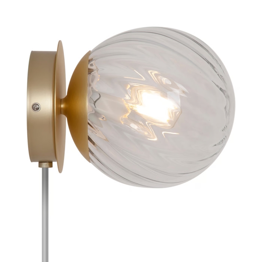Nordlux - Stensko svetilo CHISELL 1xE14/25W/230V medenina