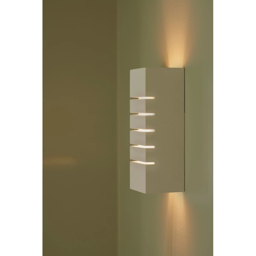 Nordlux - Stensko svetilo LANCIO 1xG9/5W/230V bela