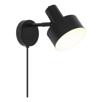 Nordlux - stensko svetilo MATIS 1xE27/15W/230V, črno