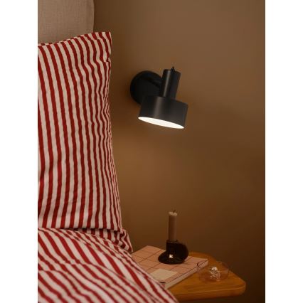 Nordlux - stensko svetilo MATIS 1xE27/15W/230V, črno