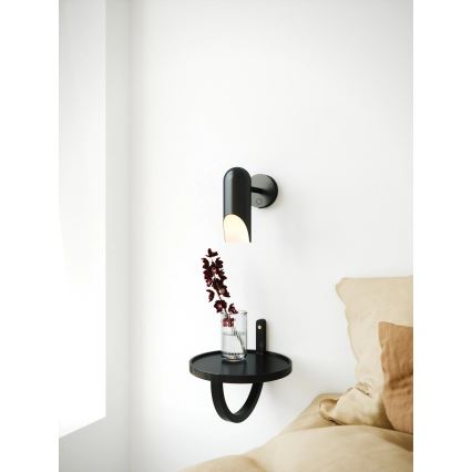 Nordlux - Stensko svetilo ROCHELLE 1xGU10/8W/230V črno