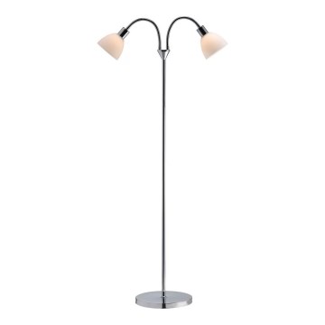 Nordlux - Stojalna svetilka RAY 2xE14/25W/230V sijajni krom