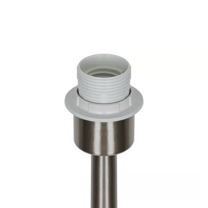 Nordlux - Stoječa svetilka CERA 1xE27/40W/230V matni krom