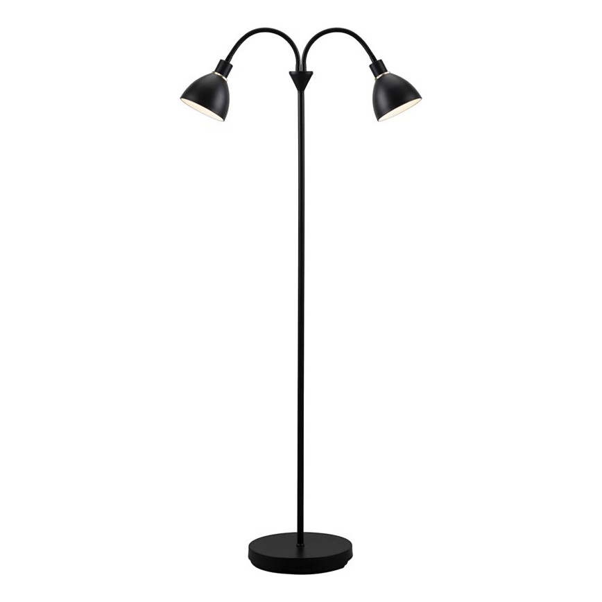 Nordlux - Stoječa svetilka RAY 2xE14/25W/230V črna