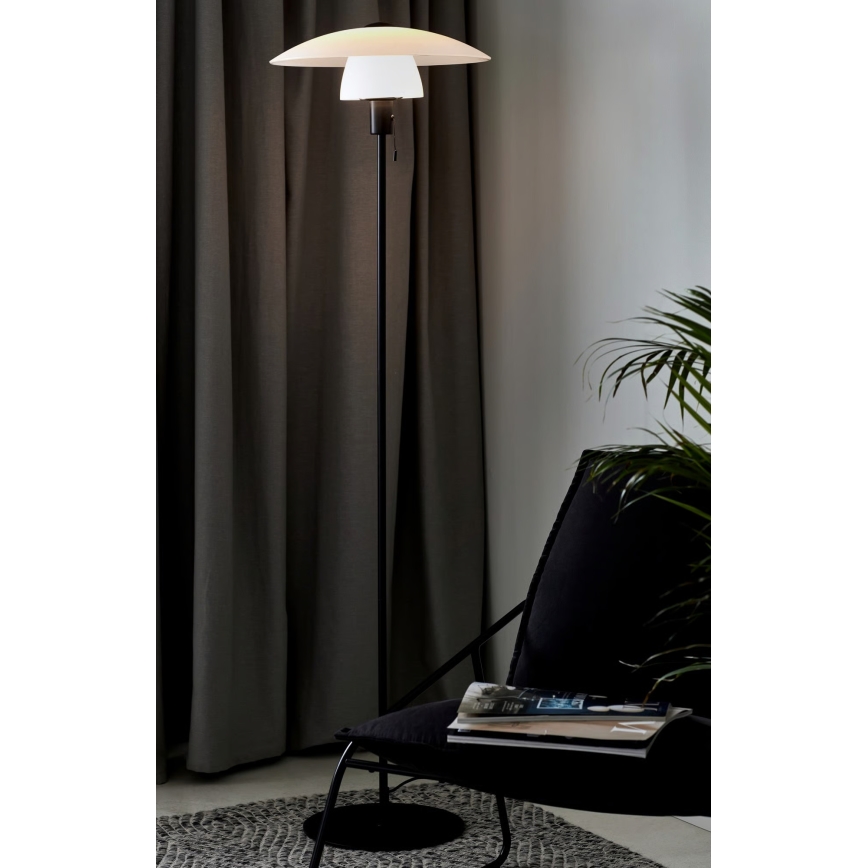 Nordlux - Stoječa svetilka VERONA 1xE27/40W/230V črna