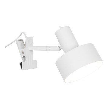 Nordlux - Svetilka s sponko MATIS 1xE27/15W/230V bela