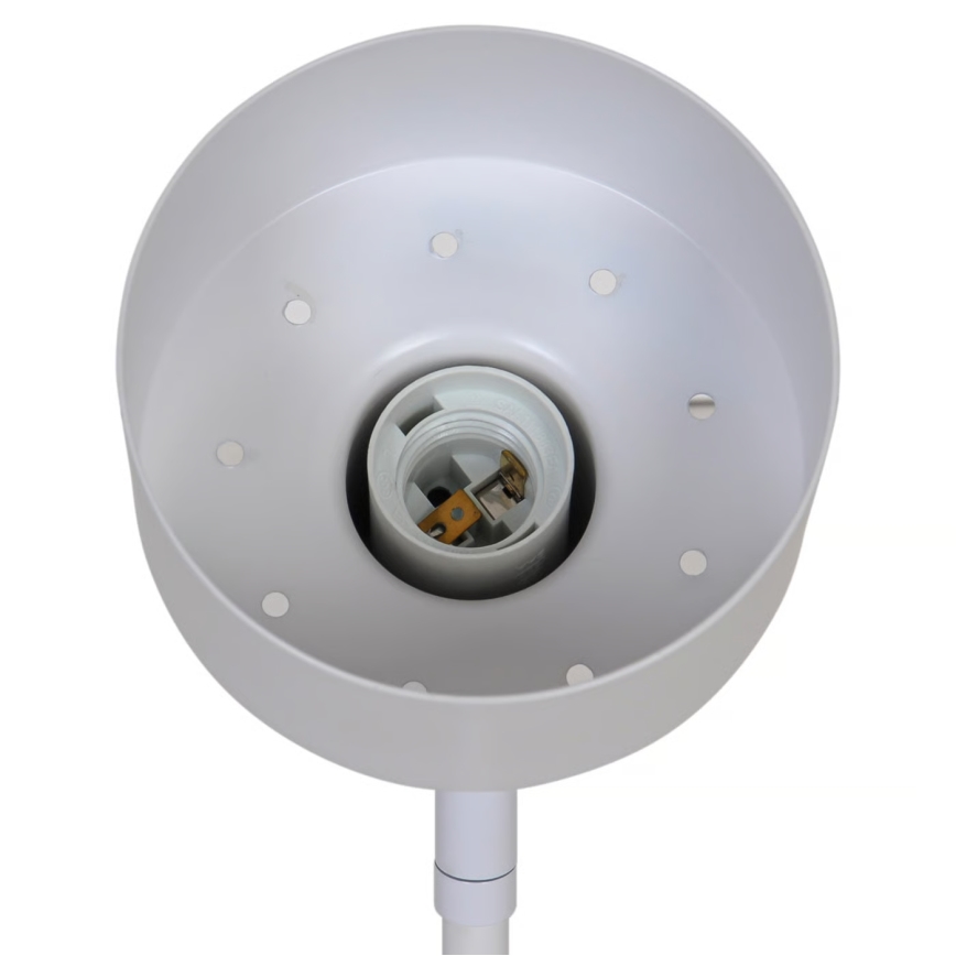 Nordlux - Svetilka s sponko MATIS 1xE27/15W/230V bela
