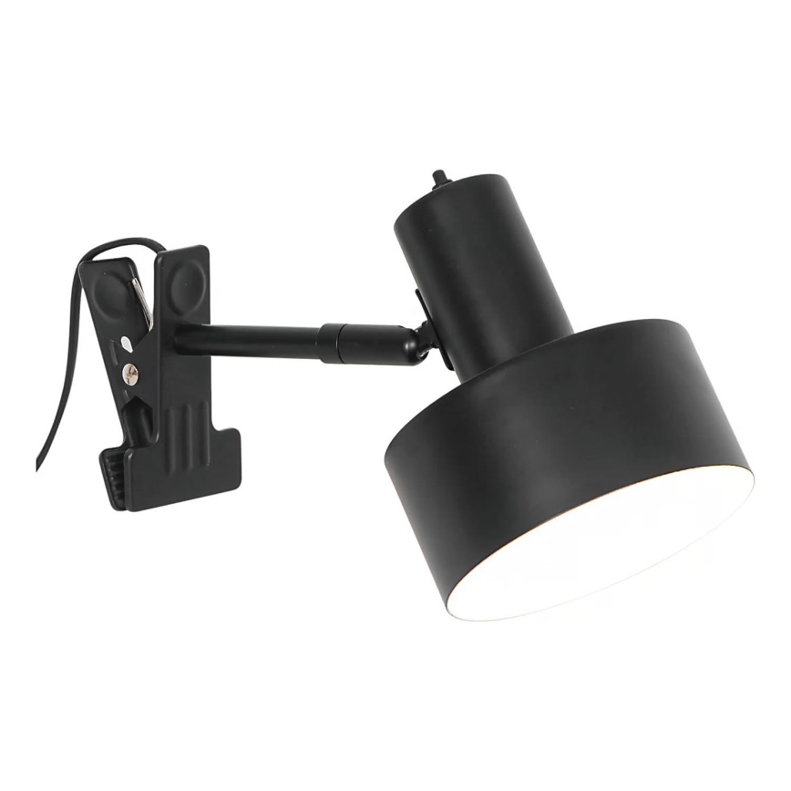 Nordlux - Svetilka s sponko MATIS 1xE27/15W/230V črna