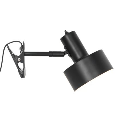 Nordlux - Svetilka s sponko MATIS 1xE27/15W/230V črna