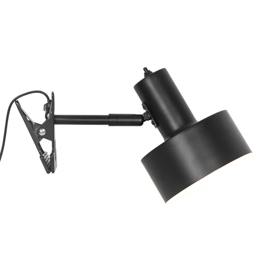Nordlux - Svetilka s sponko MATIS 1xE27/15W/230V črna