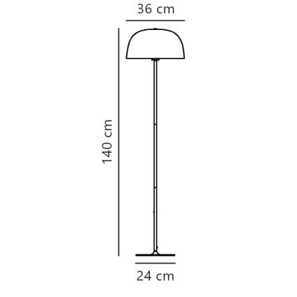 Nordlux - Talna svetilka CERA 1xE27/60W/230V zlata