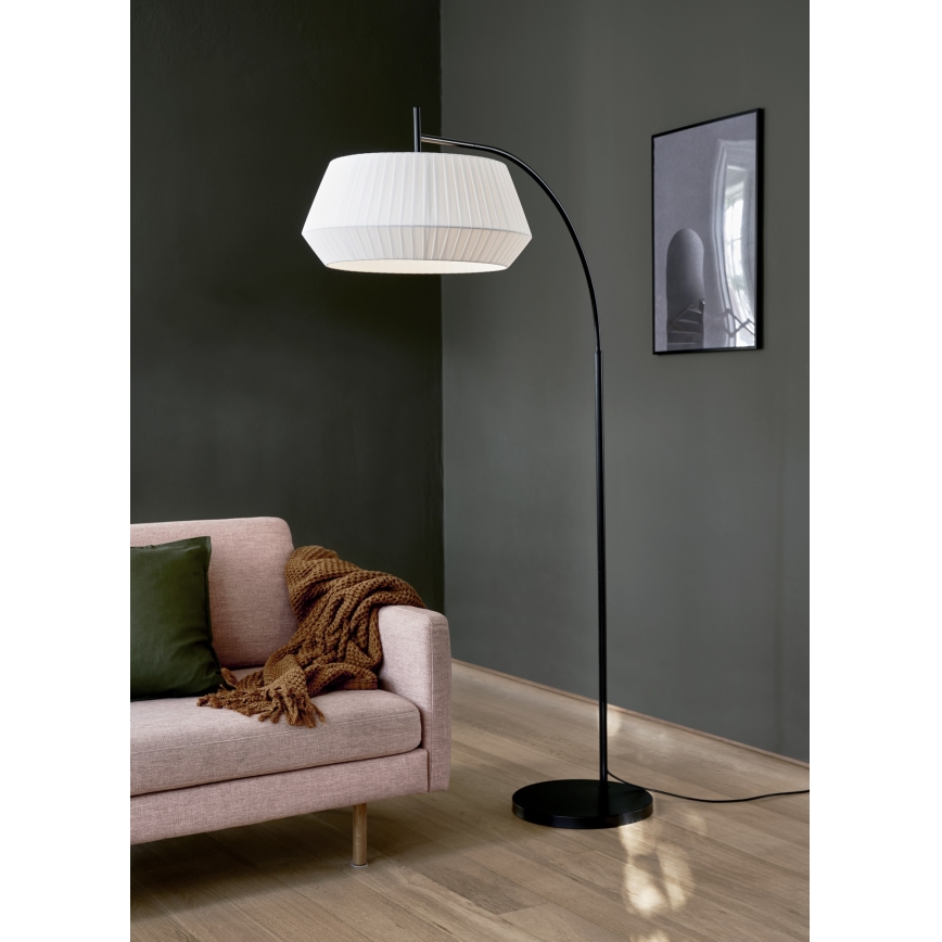 Nordlux - Talna svetilka DICTE 1xE27/60W/230V črna/bela