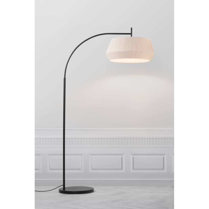 Nordlux - Talna svetilka DICTE 1xE27/60W/230V črna/bež
