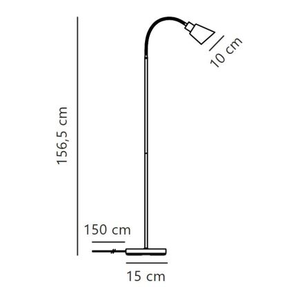 Nordlux - Talna svetilka MOLLI 1xE14/25W/230V