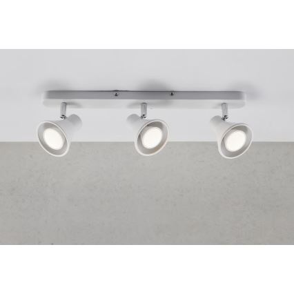 Nordlux - Točkovno svetilo EIK 3xGU10/35W/230V belo