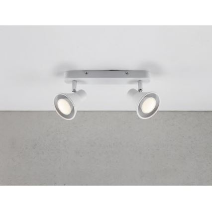 Nordlux - Usmerjena svetilka EIK 2xGU10/35W/230V, bela