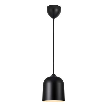 Nordlux - viseča svetilka ANGLE na kablu 1xE27/25W/230V, črna