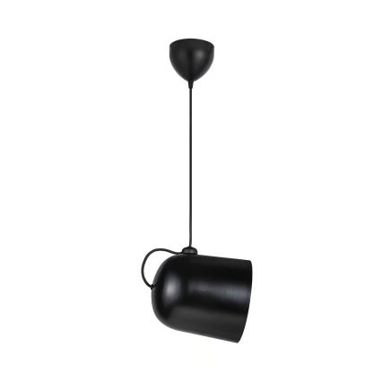 Nordlux - viseča svetilka ANGLE na kablu 1xE27/25W/230V, črna