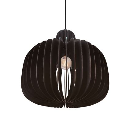 Nordlux - Viseča svetilka HAZO na kablu 1xE27/60W/230V črna