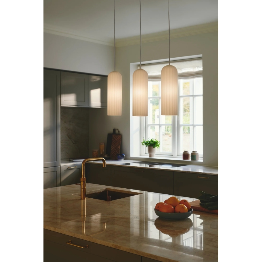 Nordlux - Viseča svetilka na kabel MIELLA 3xE27/25W/230V bela