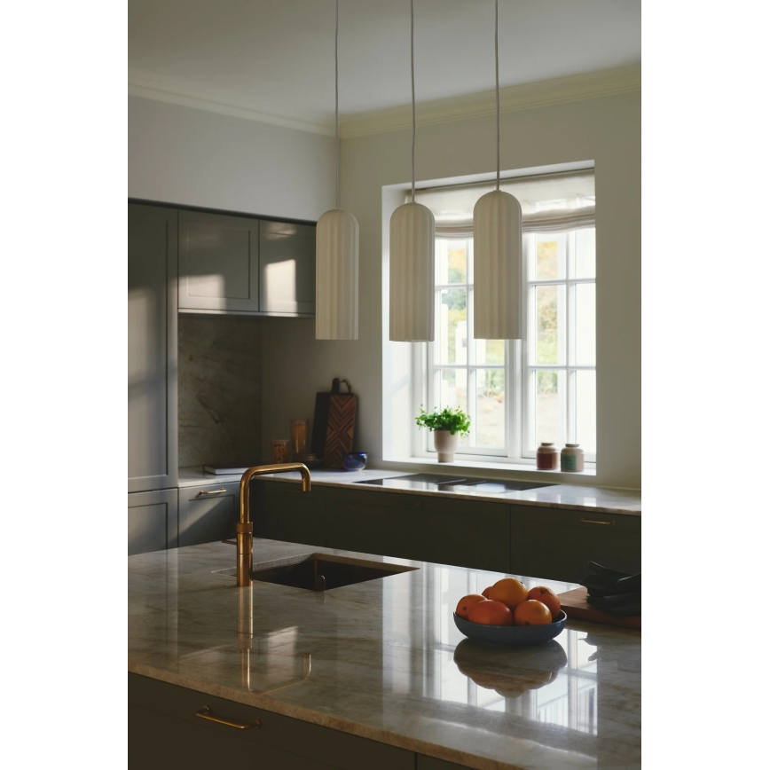 Nordlux - Viseča svetilka na kabel MIELLA 3xE27/25W/230V bela