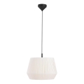 Nordlux - Viseča svetilka na kablu DICTE 1xE27/60W/230V premer 40 cm bela