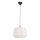 Nordlux - Viseča svetilka na kablu DICTE 1xE27/60W/230V premer 40 cm bela