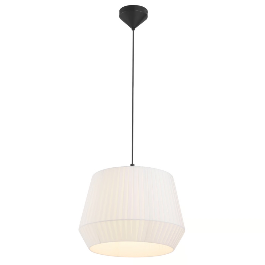 Nordlux - Viseča svetilka na kablu DICTE 1xE27/60W/230V premer 40 cm bela