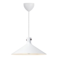 Nordlux - Viseča svetilka na vrvici DORINA 1xE27/60W/230V bela