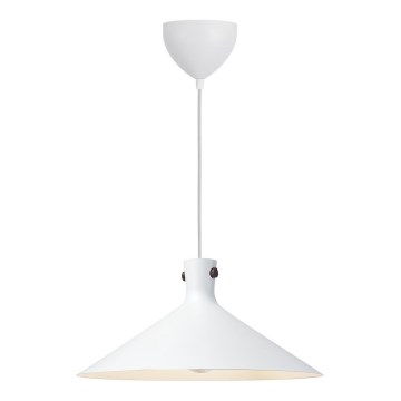 Nordlux - Viseča svetilka na vrvici DORINA 1xE27/60W/230V bela