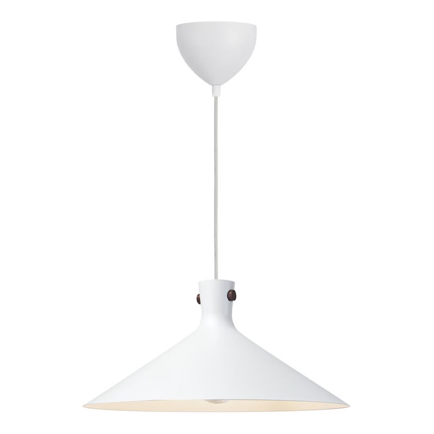 Nordlux - Viseča svetilka na vrvici DORINA 1xE27/60W/230V bela