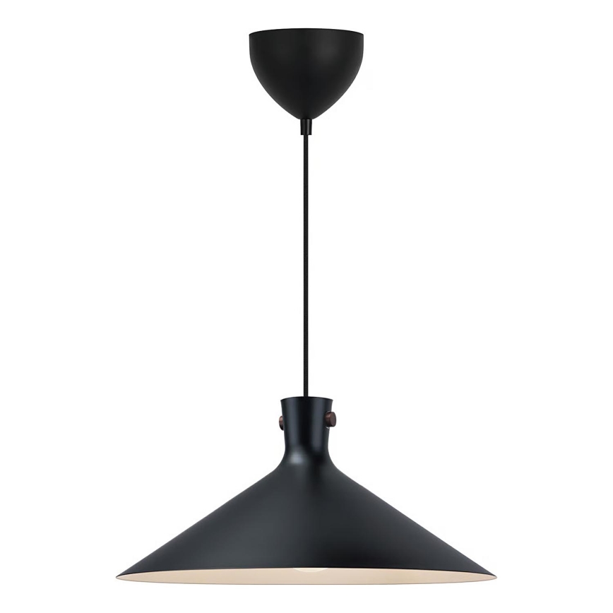 Nordlux - Viseča svetilka na vrvici DORINA 1xE27/60W/230V črna