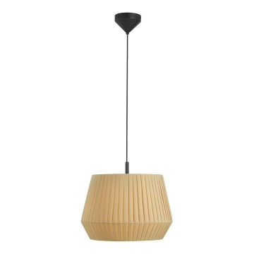Nordlux - Viseča svetilka s kablom DICTE 1xE27/60W/230V, premer 40 cm, bež