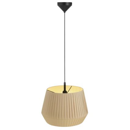 Nordlux - Viseča svetilka s kablom DICTE 1xE27/60W/230V, premer 40 cm, bež