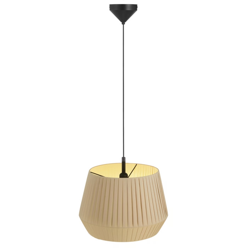 Nordlux - Viseča svetilka s kablom DICTE 1xE27/60W/230V, premer 40 cm, bež