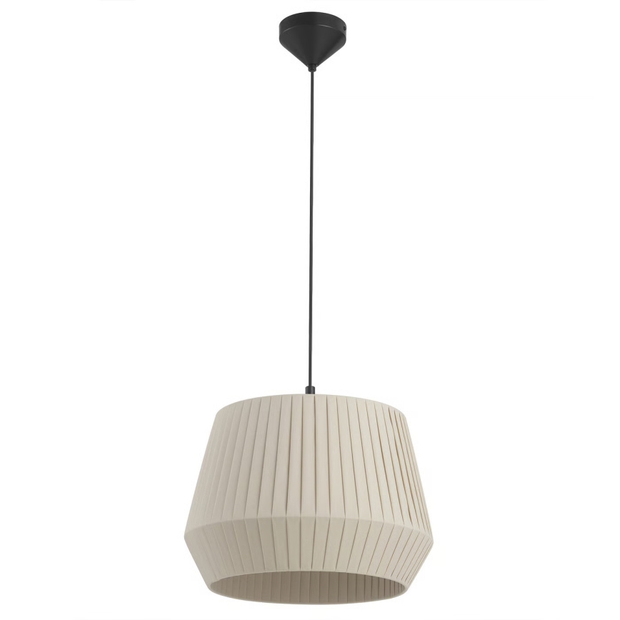 Nordlux - Viseča svetilka s kablom DICTE 1xE27/60W/230V, premer 40 cm, bež