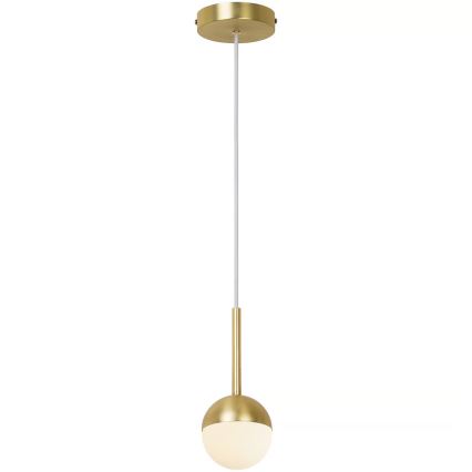 Nordlux - Viseči lestenec CONTINA na kablu 1xG9/5W/230V, medenina