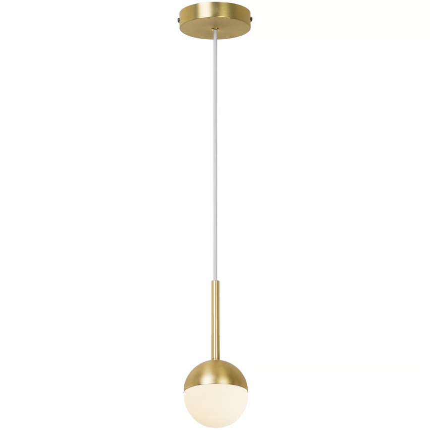 Nordlux - Viseči lestenec CONTINA na kablu 1xG9/5W/230V, medenina