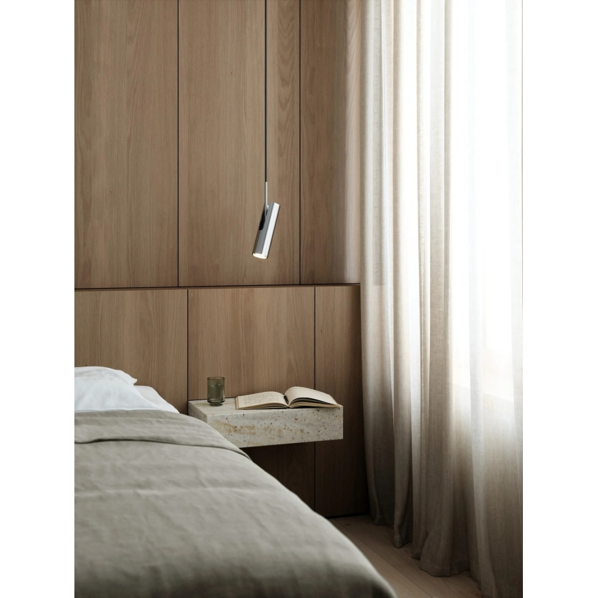 Nordlux - Viseči lestenec MIB s kablom 1xGU10/20W/230V sijajni krom