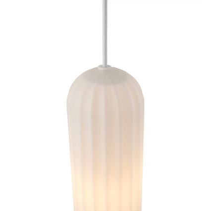 Nordlux - Viseči lestenec MIELLA 1xE27/25W/230V bela