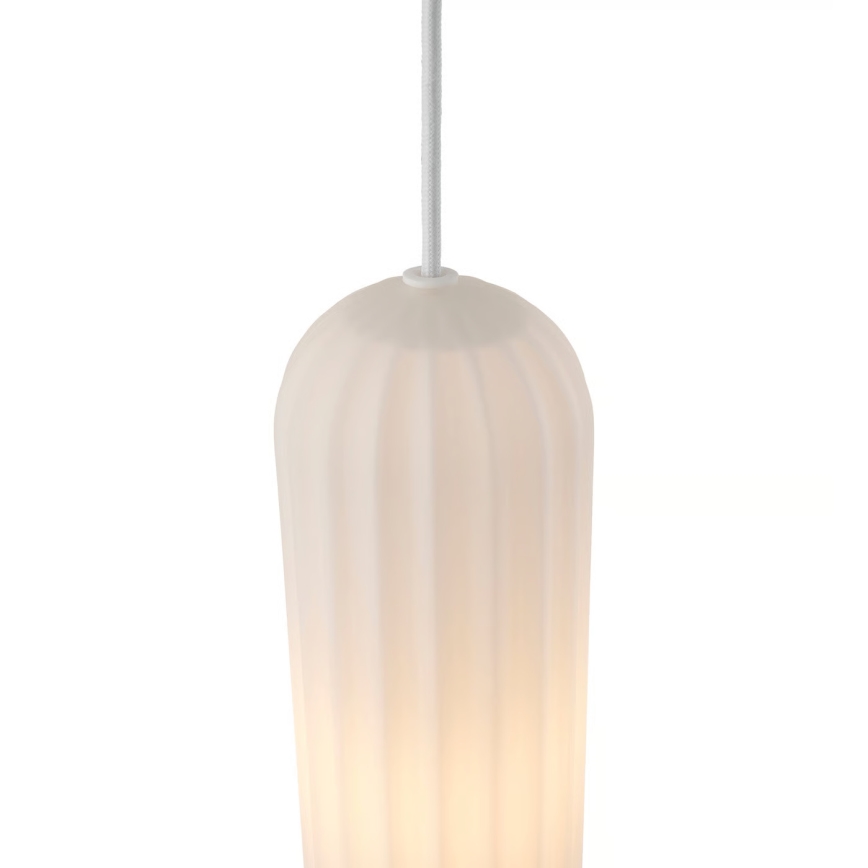 Nordlux - Viseči lestenec MIELLA 1xE27/25W/230V bela