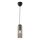 Nordlux - Viseči lestenec na kablu MIELLA 1xE27/25W/230V dimno steklo