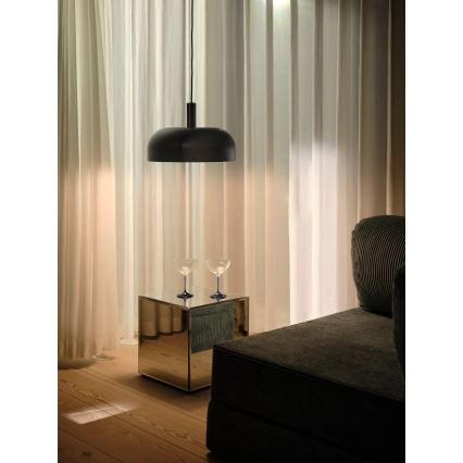 Nordlux - Viseči lestenec na kablu SANDRO 1xE27/15W/230V Ø 40 cm črn