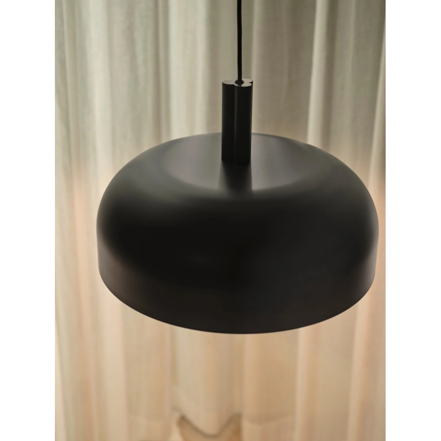 Nordlux - Viseči lestenec na kablu SANDRO 1xE27/15W/230V Ø 40 cm črn