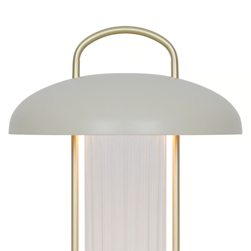 Nordlux - polnilna LED namizna svetilka MIRANO, z upravljanjem na dotik in možnostjo zatemnitve, LED/3W/3,7V, bežna