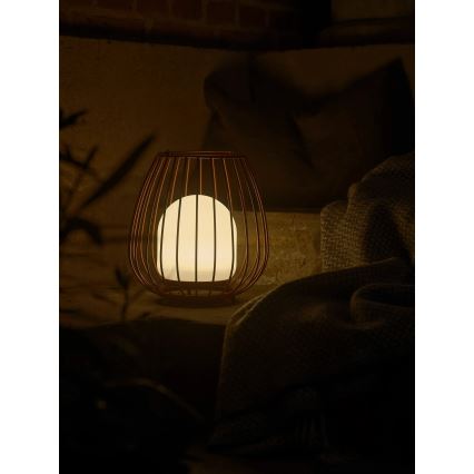 Nordlux - LED zatemnjevalna zunanja prenosna svetilka JIM TO-GO LED/3W/3,7V IP54 5000 mAh rdeča