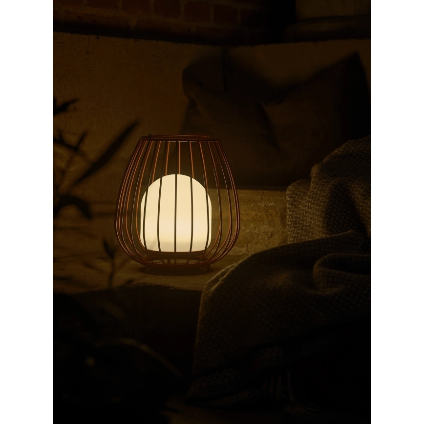 Nordlux - LED zatemnjevalna zunanja prenosna svetilka JIM TO-GO LED/3W/3,7V IP54 5000 mAh rdeča