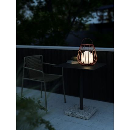 Nordlux - LED zatemnjevalna zunanja prenosna svetilka JIM TO-GO LED/3W/3,7V IP54 5000 mAh rdeča